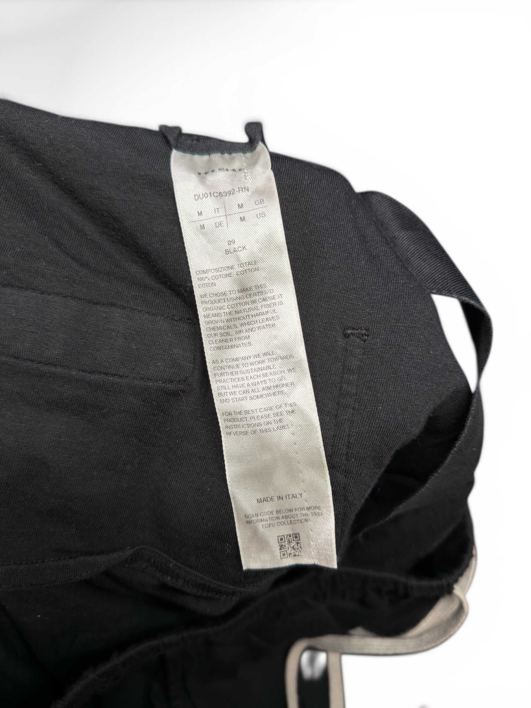 RICK OWENS DRKSHDW TEMPLE BERLIN DRAWSTRING SWEATPANTS