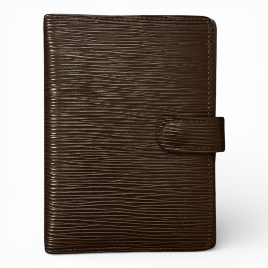 LOUIS VUITTON EPI AGENDA BIFOLD WALLET