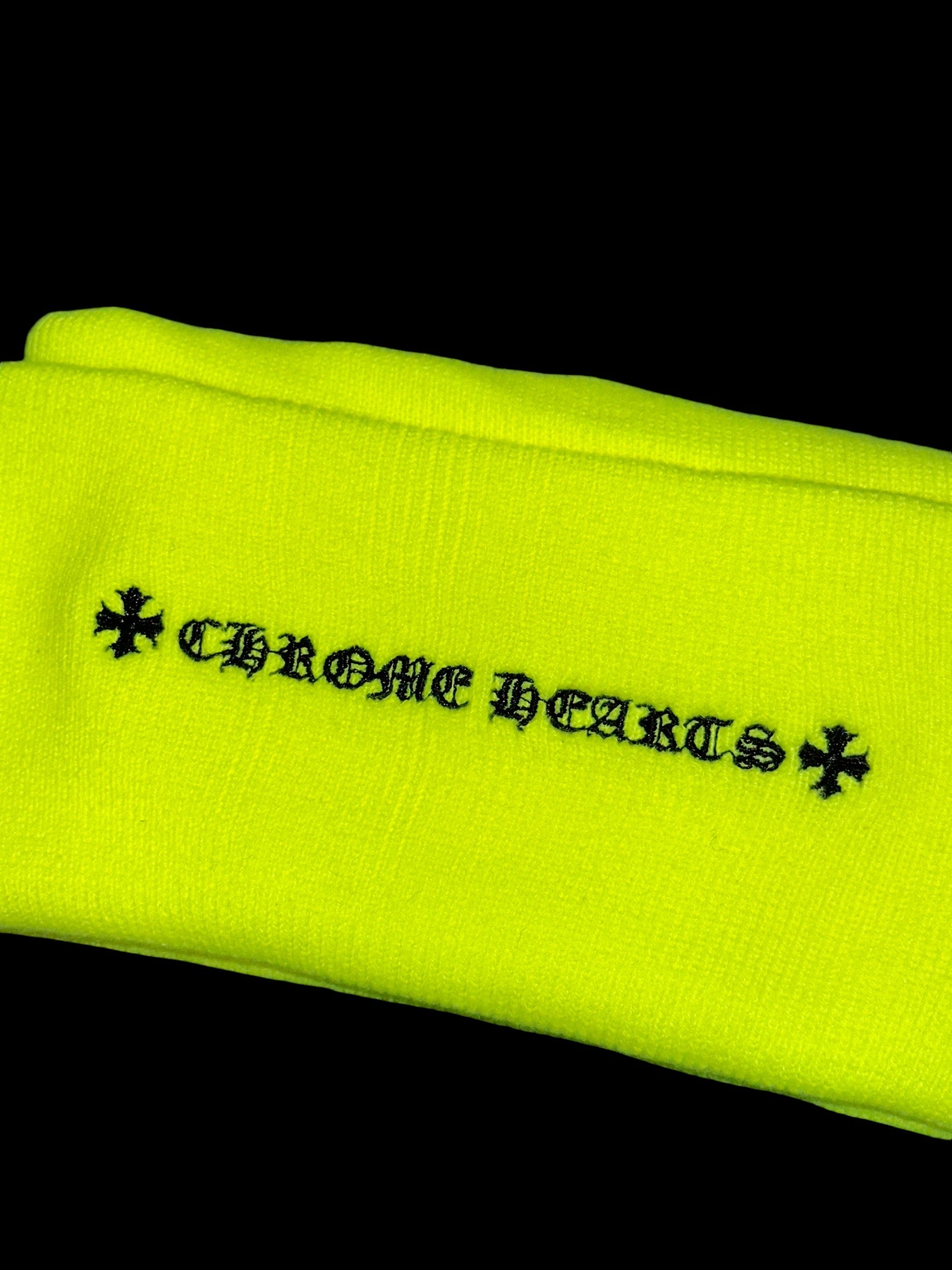 CHROME HEARTS CROSS ACRYLIC WATCH CAP