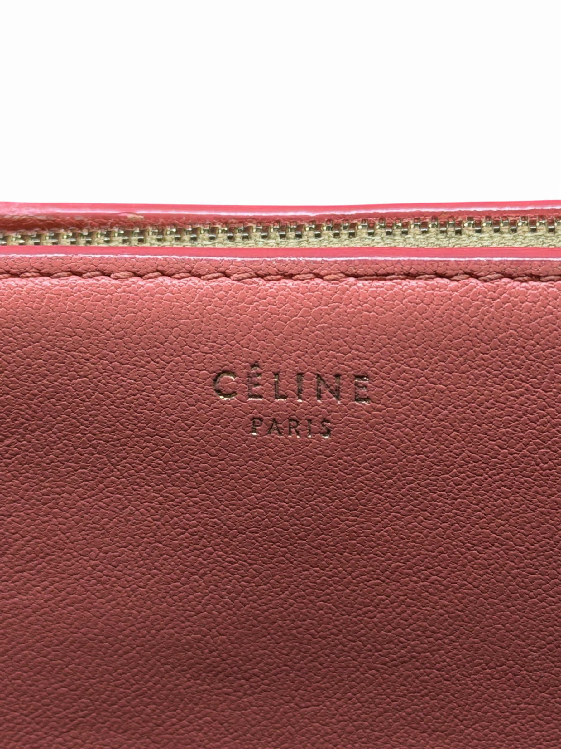 CELINE BICOLOUR COMPACT WALLET