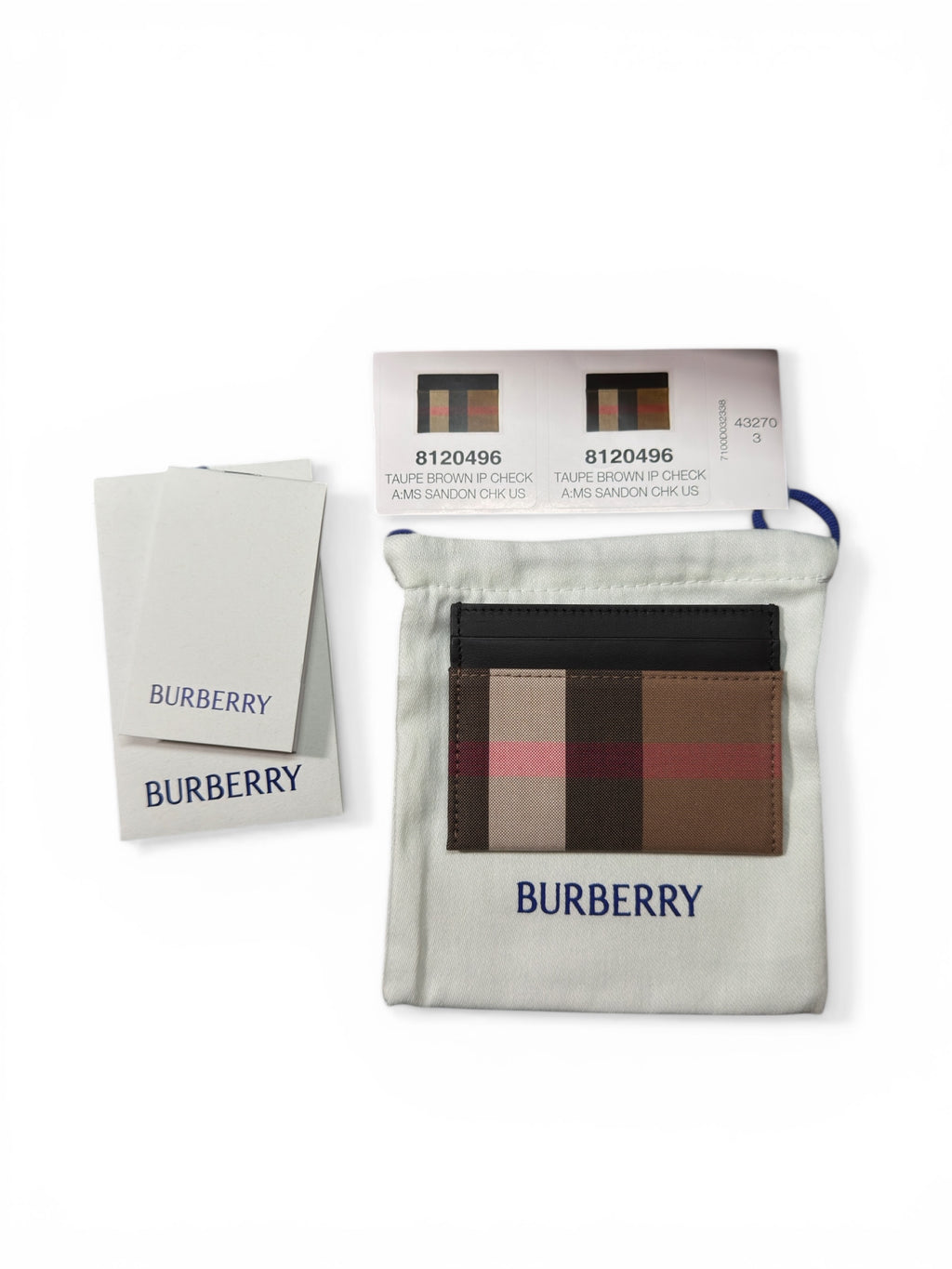 BURBERRY SANDON CARD CASE