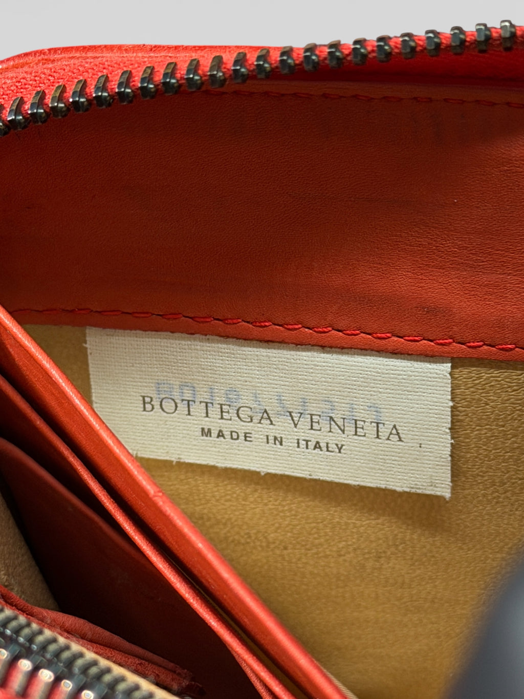 BOTTEGA VENETA INTRECCIATO PICCOLO ZIP AROUND WALLET