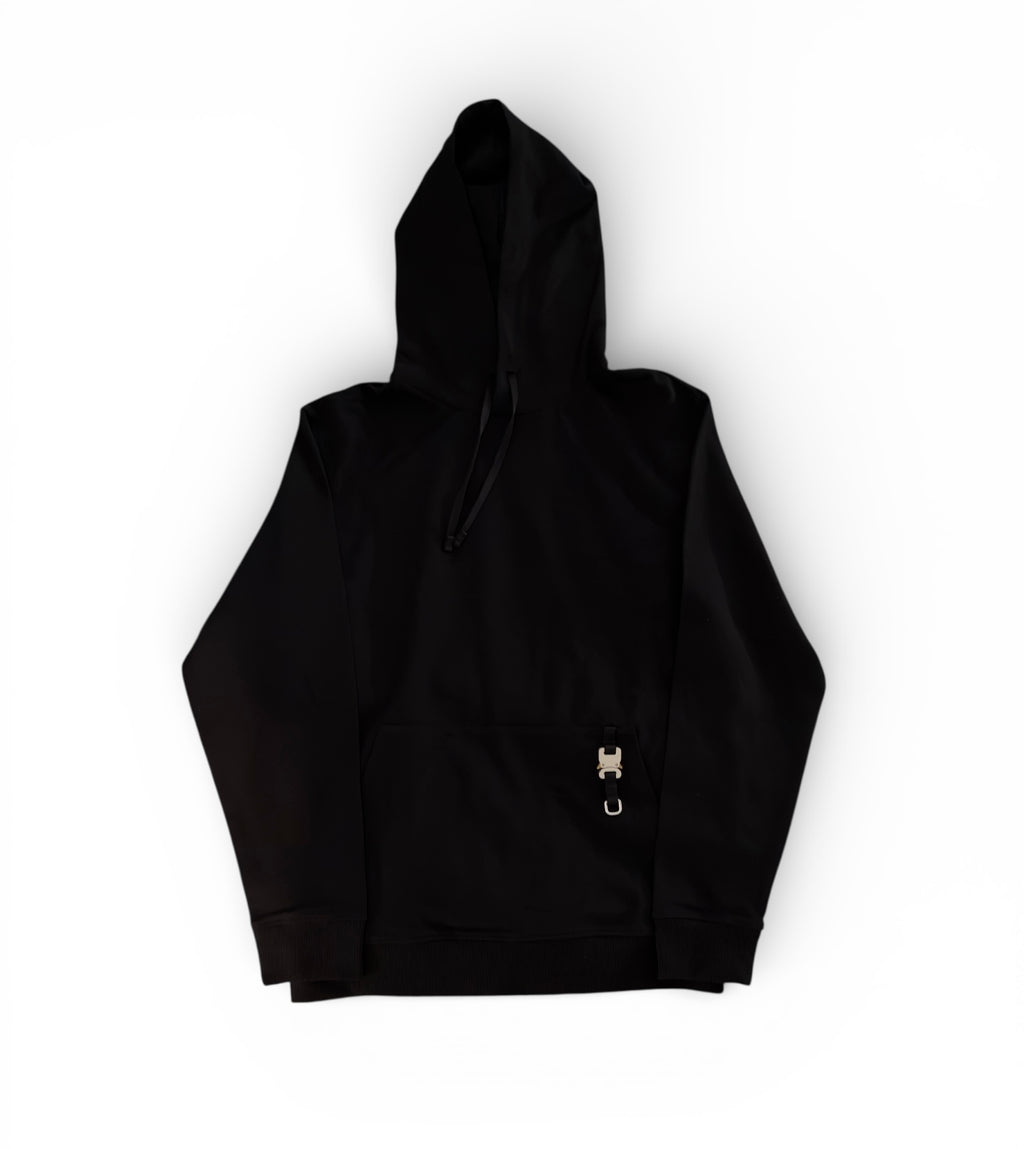 1017 ALYX 9SM BUCKLE DETAILED HOODED SWEATSHIRT