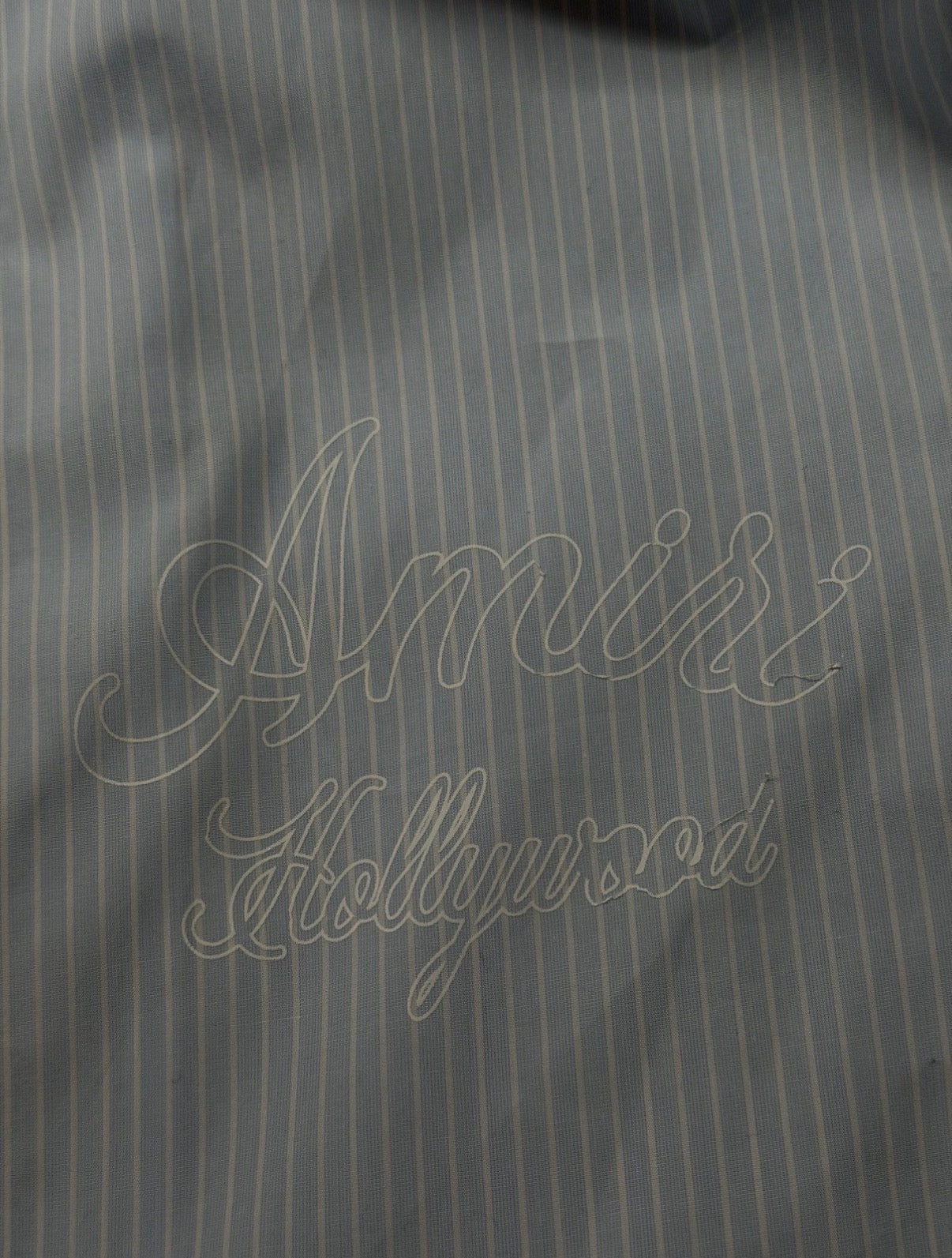 AMIRI STARBURST POPLIN CAMP SHIRT