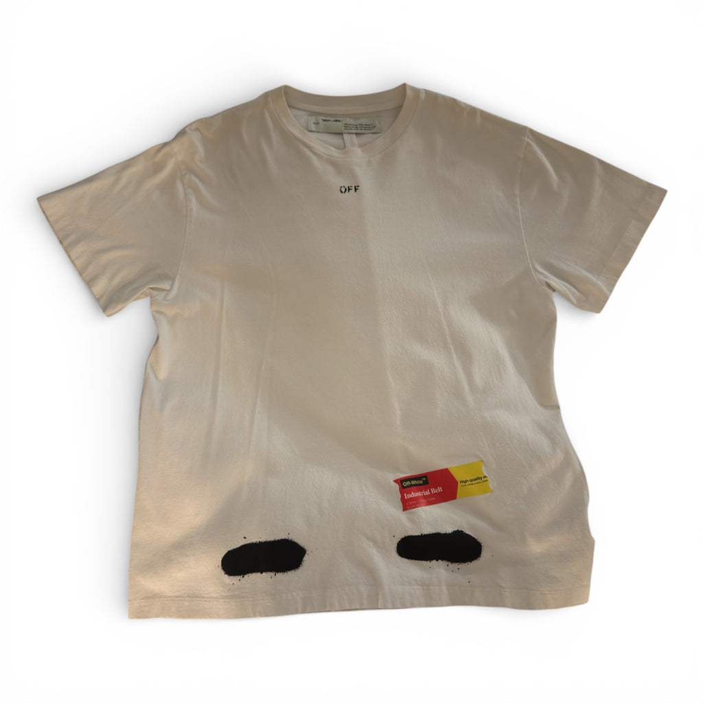 OFF-WHITE SS19 SSENSE EXCLUSIVE INCOMPLETE SPRAY PAINT TEE