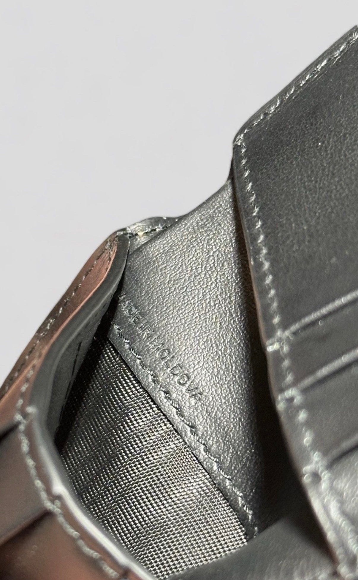 BURBERRY CHECK SLIM BIFOLD WALLET