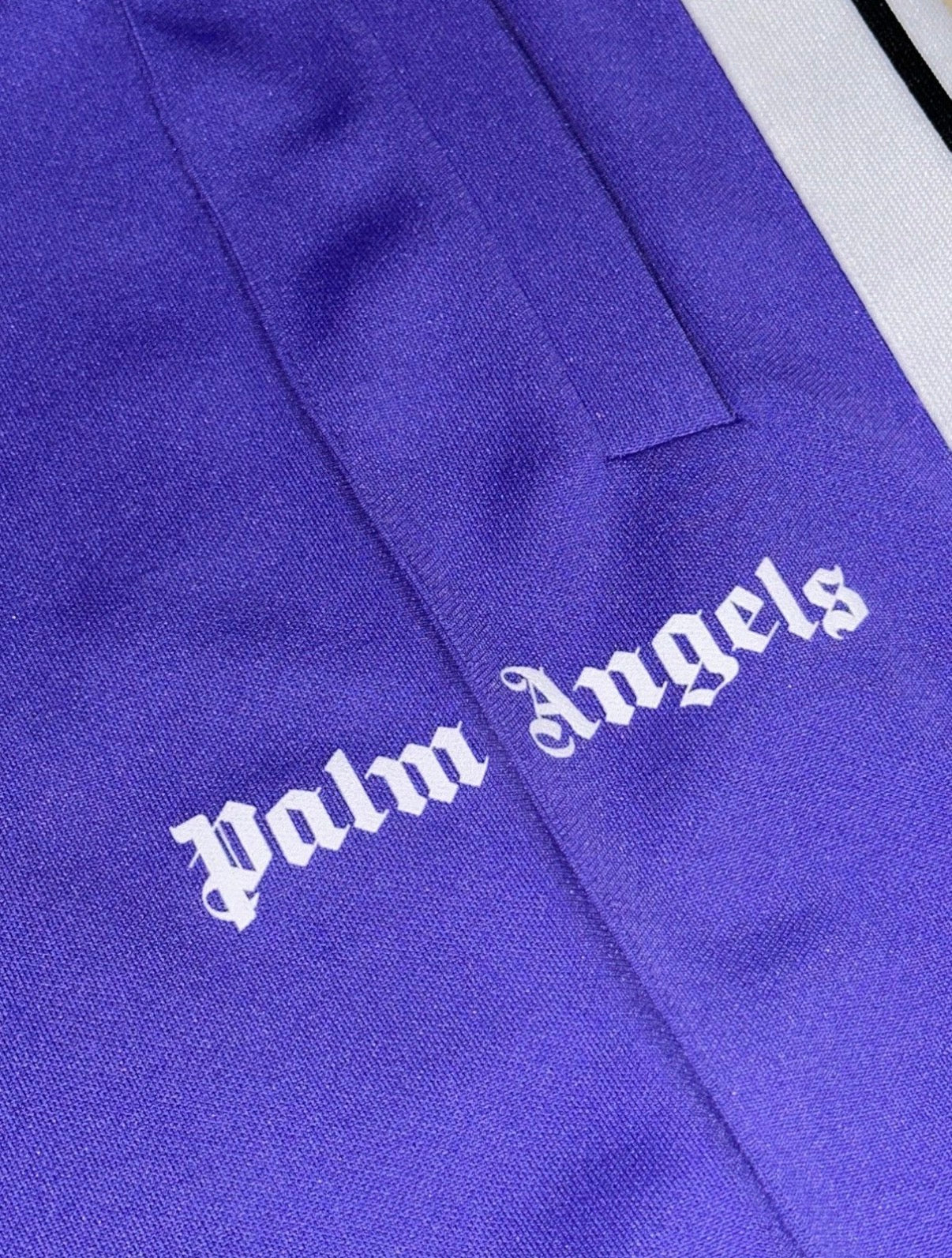 PALM ANGELS LOGO-PRINT TRACK PANT