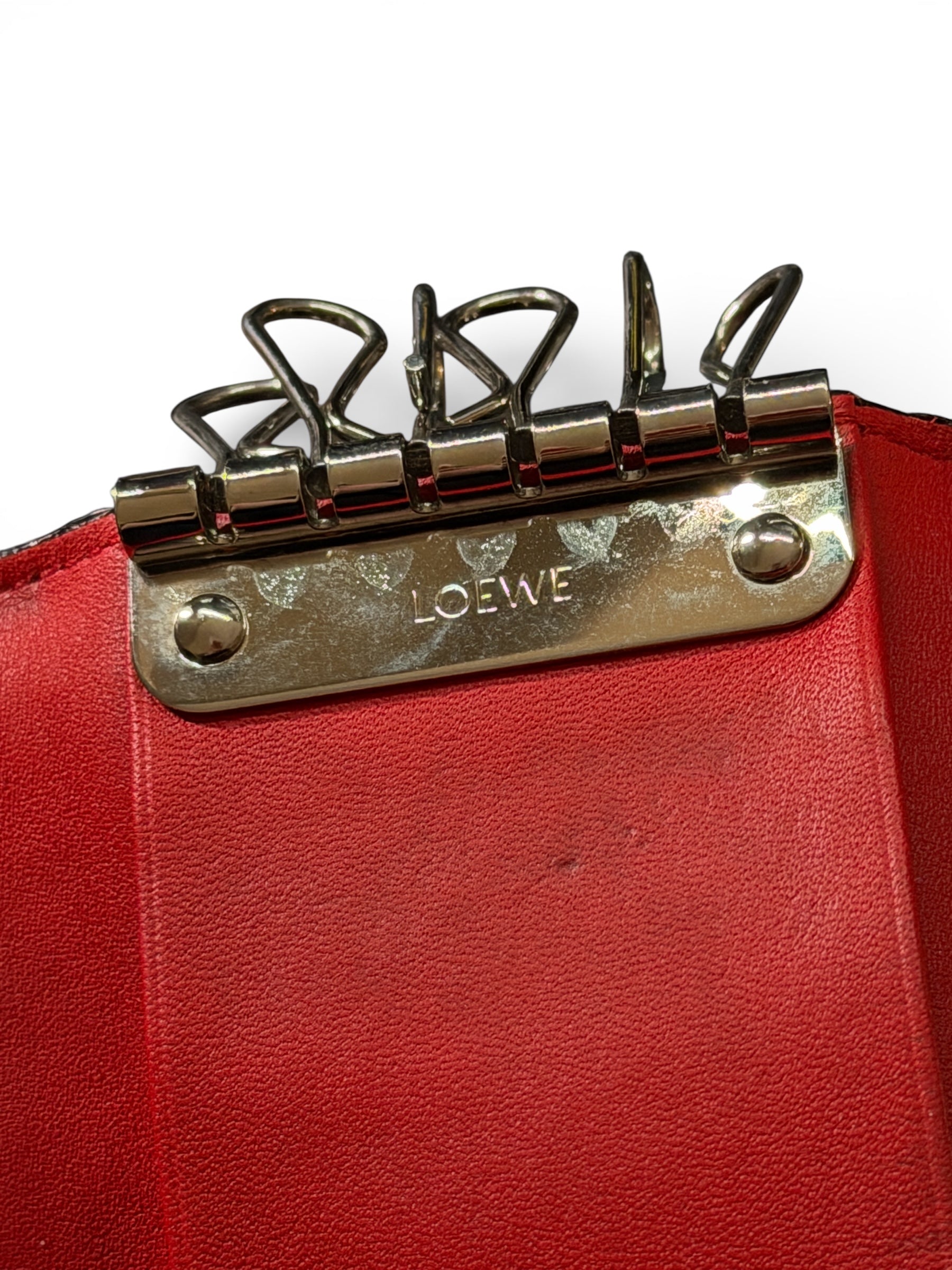 LOEWE 6-RING ANAGRAM KEY WALLET