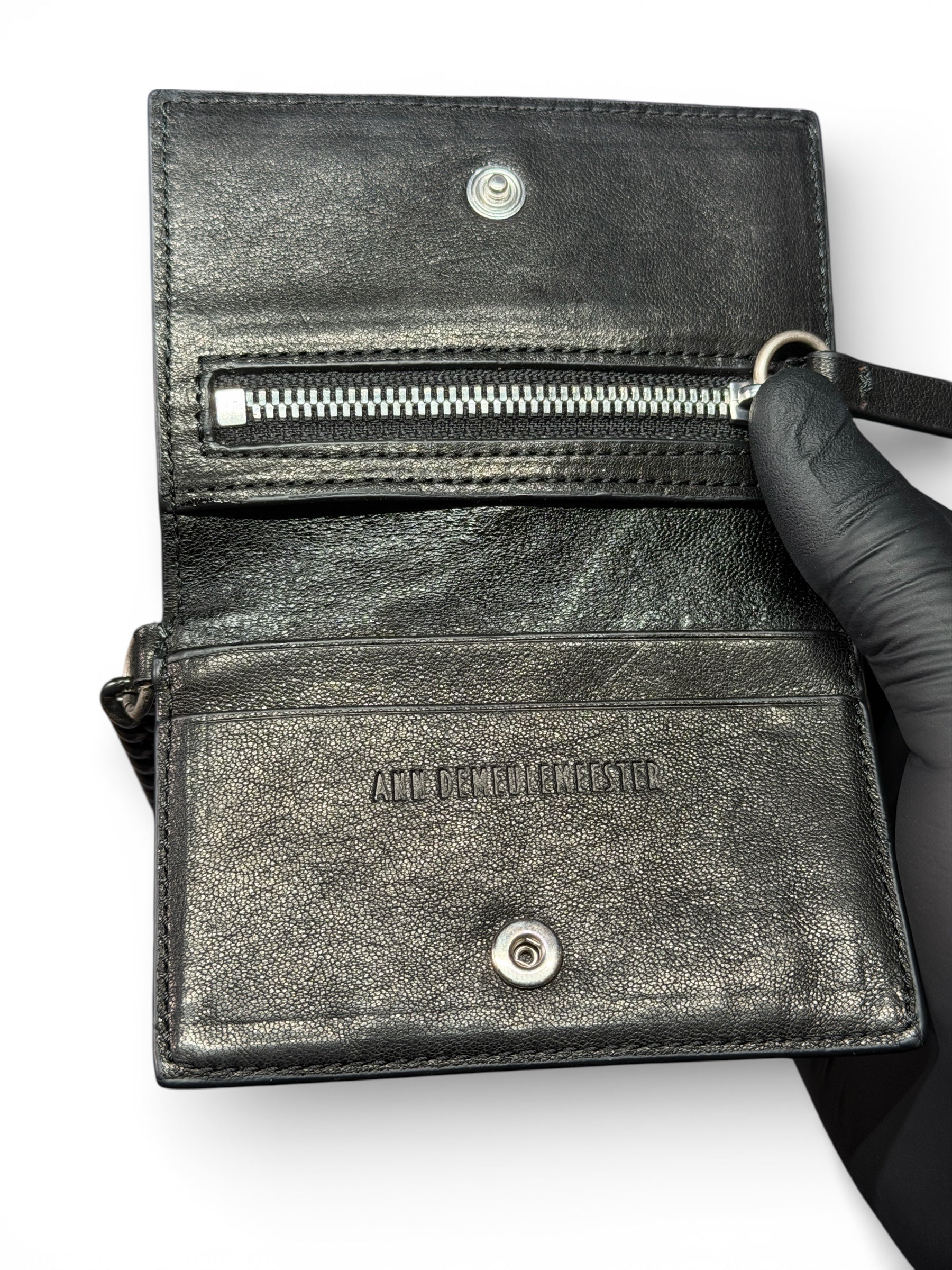 ANN DEMEULEMEESTER POM CARD HOLDER