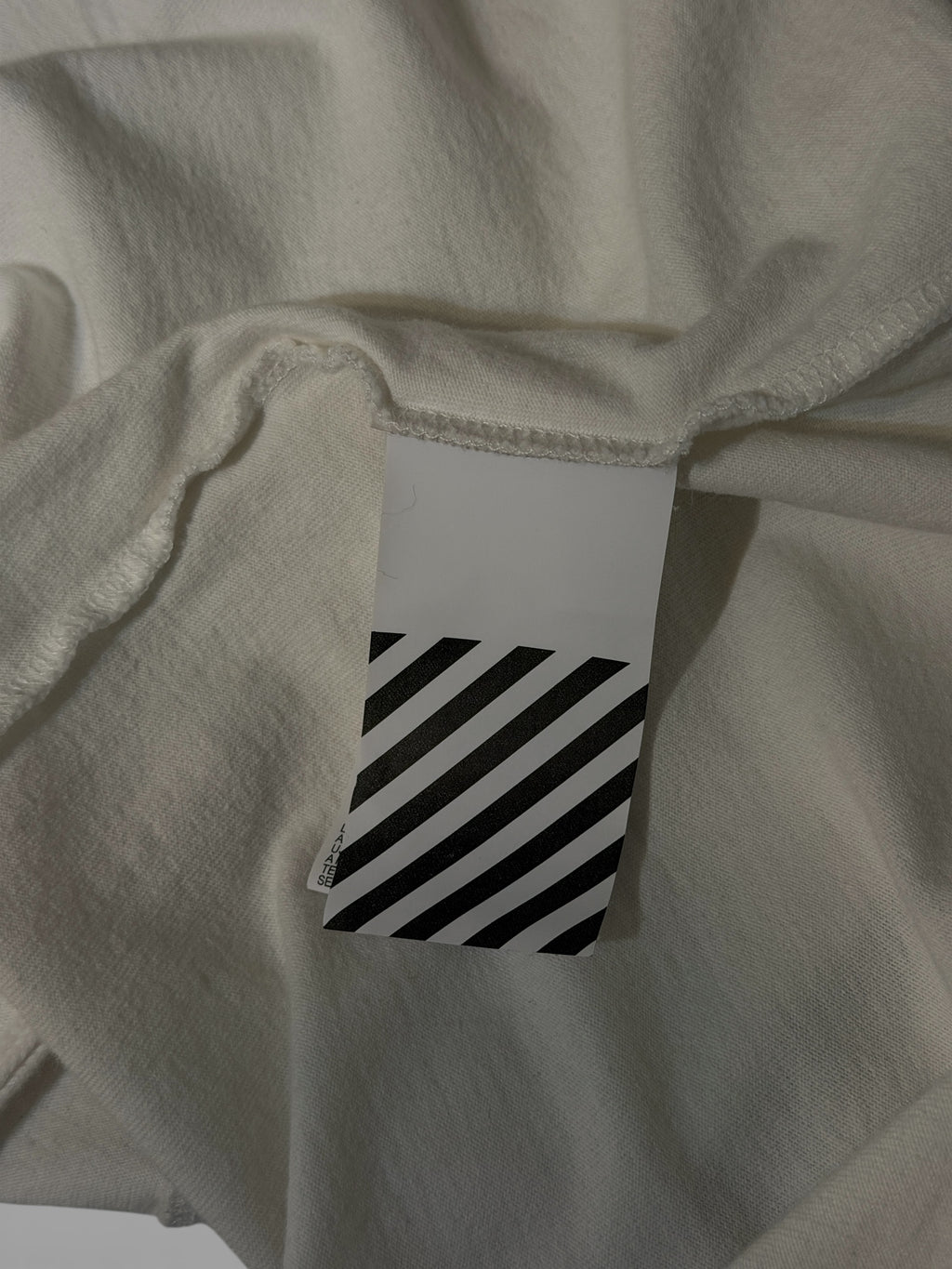 OFF-WHITE SS19 SSENSE EXCLUSIVE INCOMPLETE SPRAY PAINT TEE