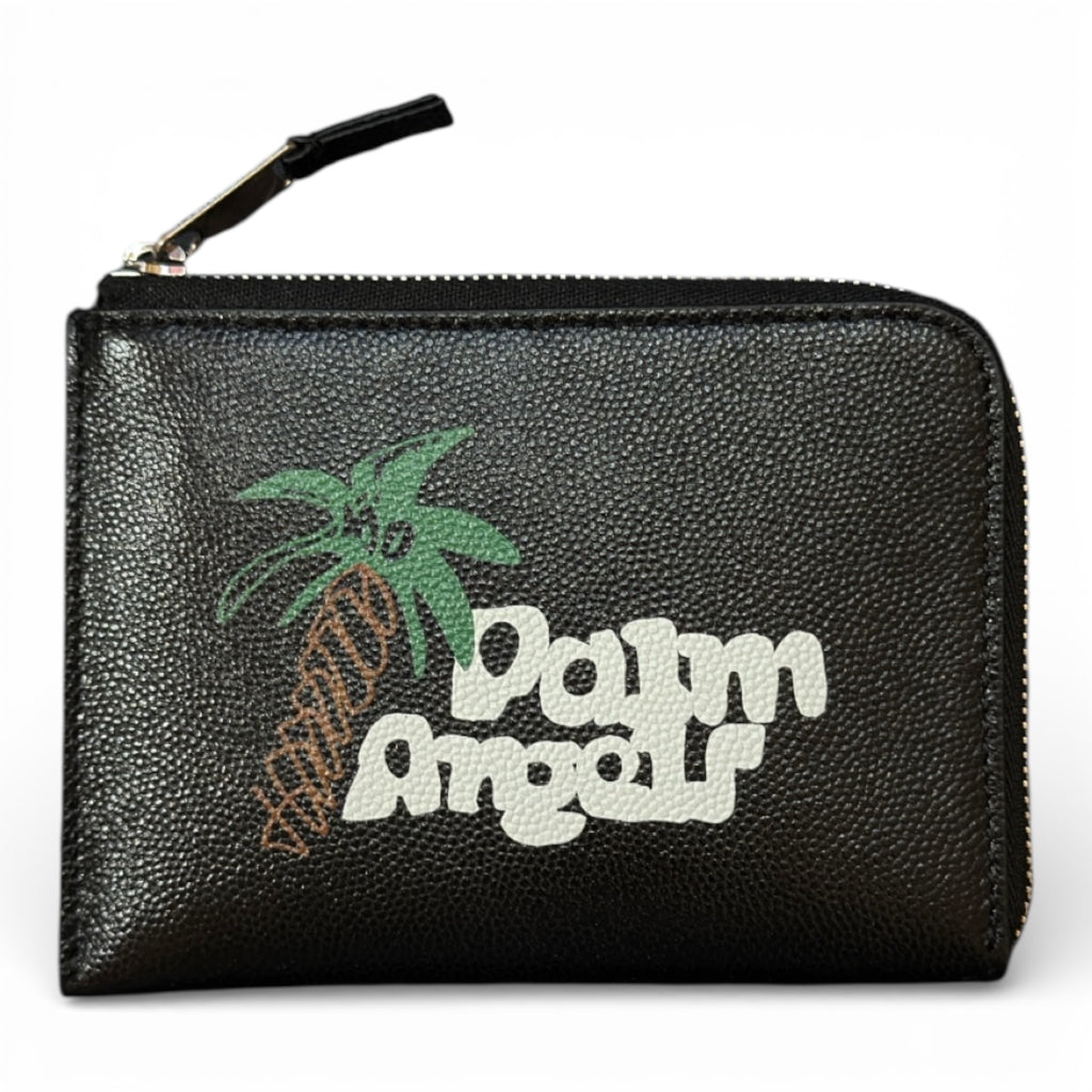 PALM ANGELS SKETCHY ZIPPED CARDHOLDER