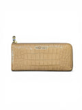 MIU MIU CROC EMBOSSED LAMBSKIN LARGE WALLET