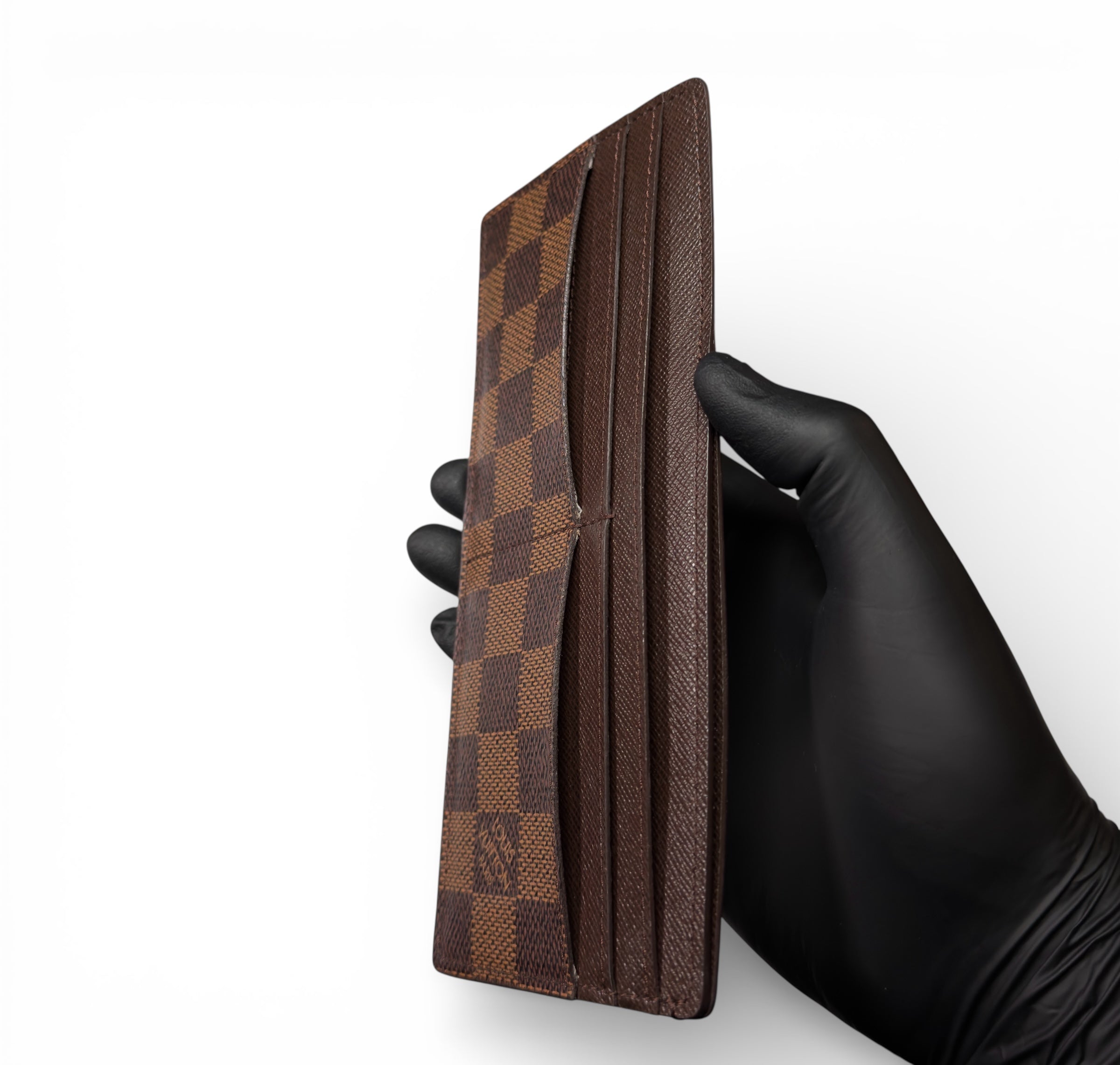 LOUIS VUITTON DAMIER EBENE LONG ID CARD HOLDER
