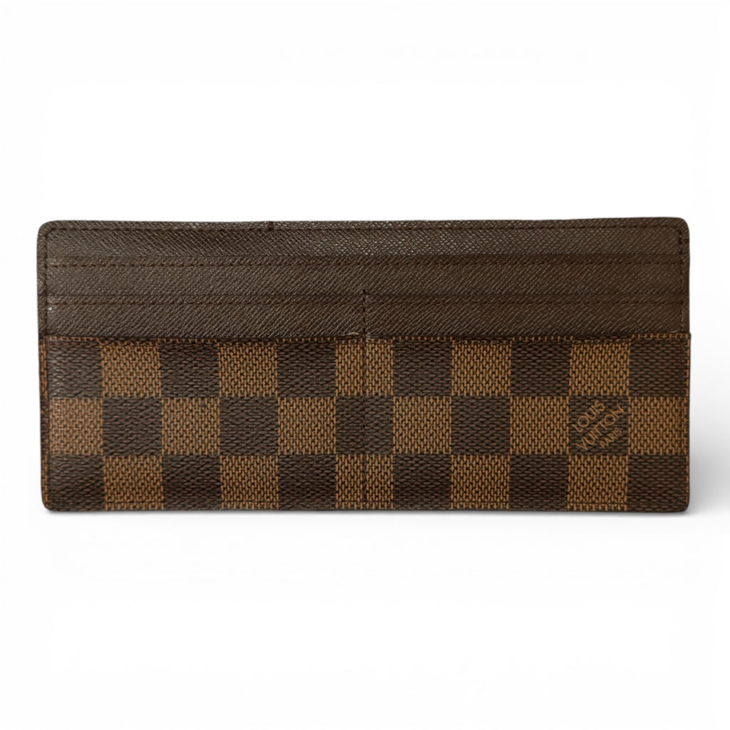 LOUIS VUITTON DAMIER EBENE LONG ID CARD HOLDER