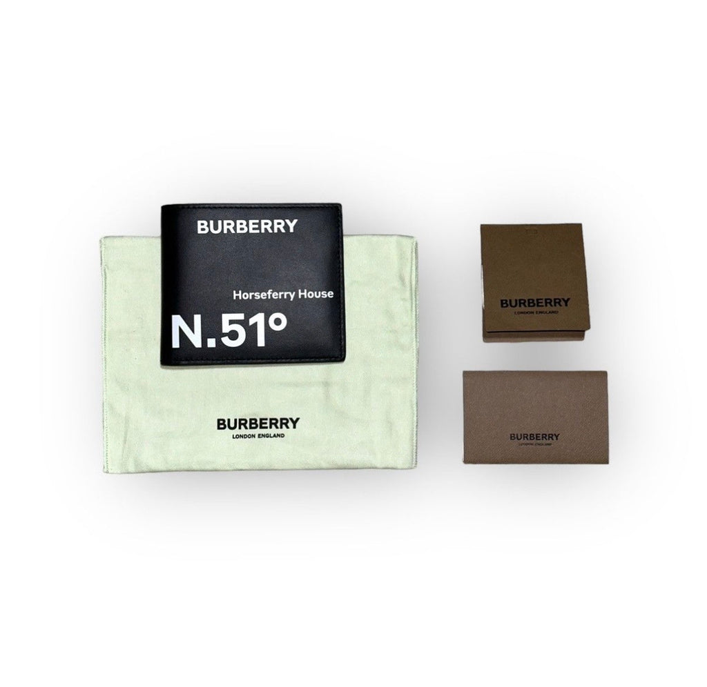 BURBERRY COORDINATES PRINT BIFOLD WALLET
