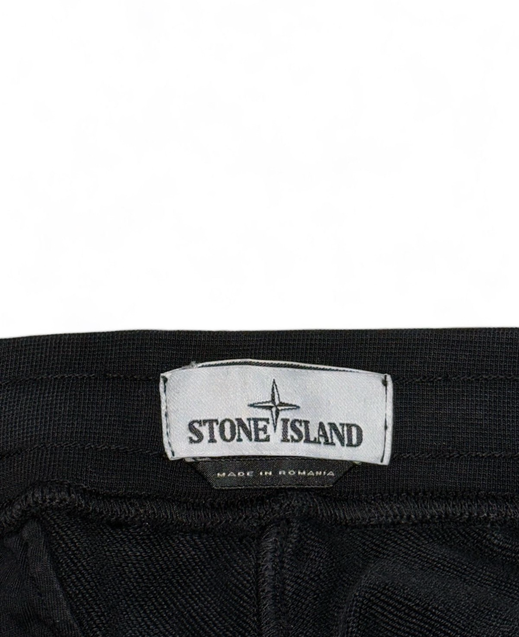 STONE ISLAND CARGO BERMUDA GARMENT DYED SWEATSHORTS