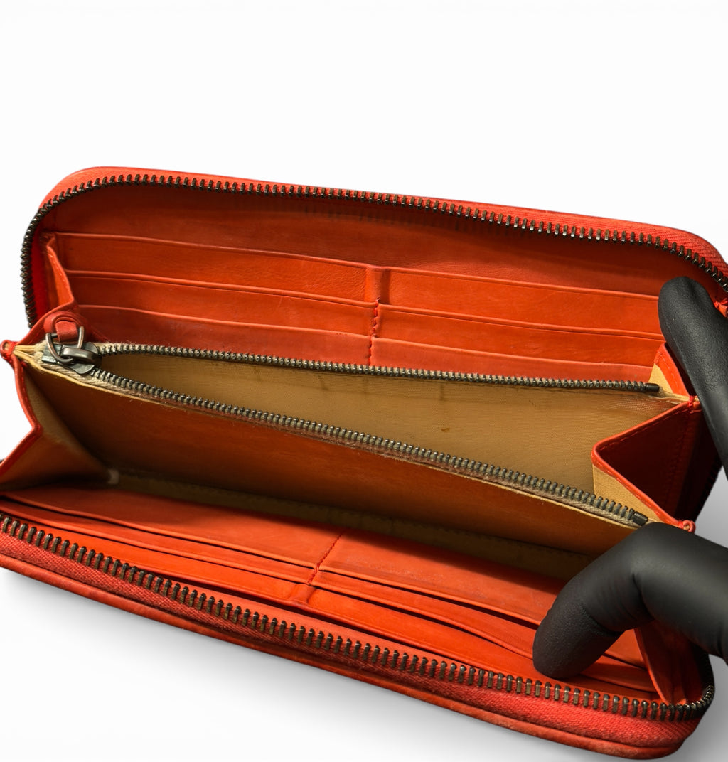 BOTTEGA VENETA INTRECCIATO PICCOLO ZIP AROUND WALLET