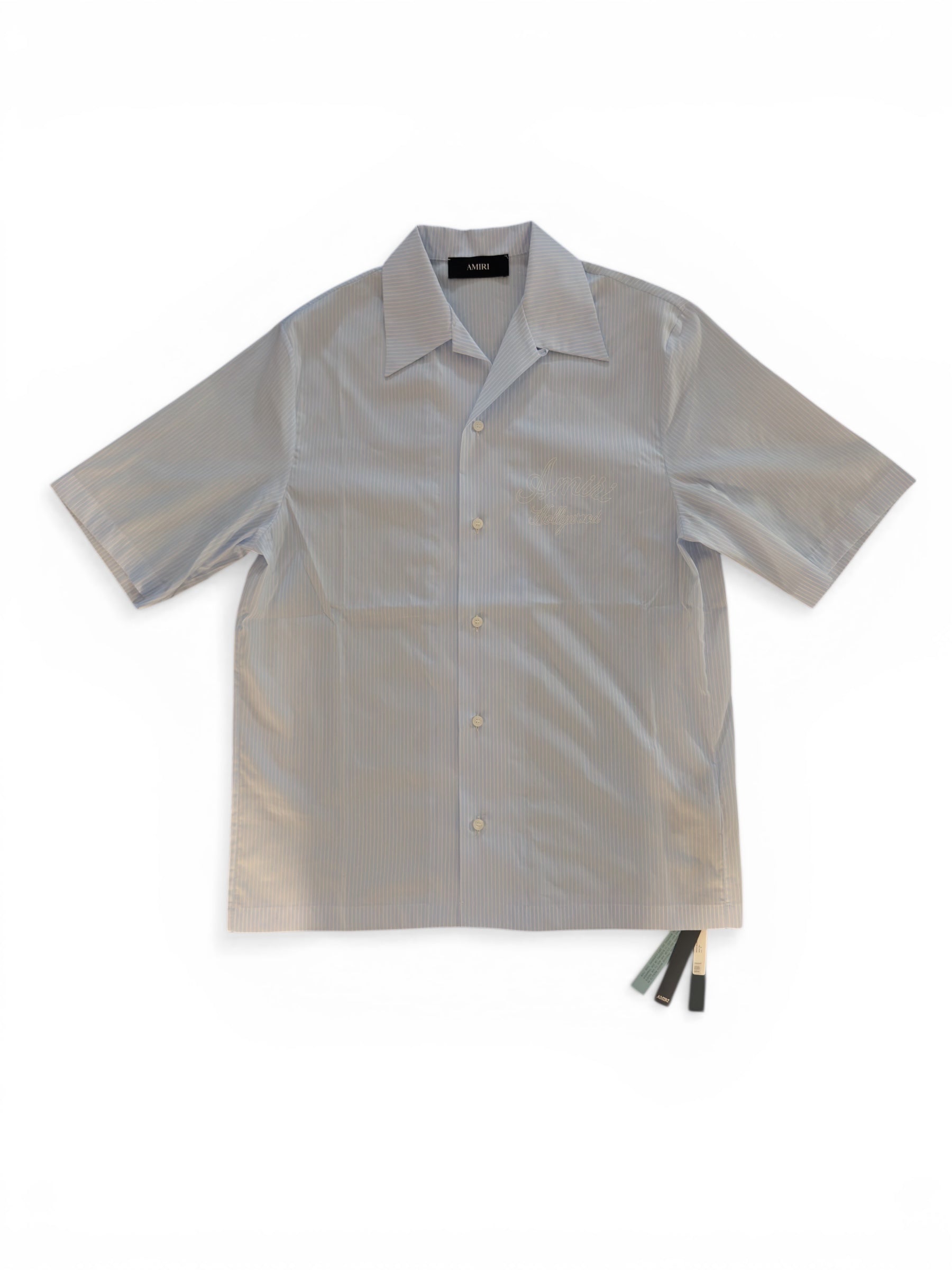 AMIRI STARBURST POPLIN CAMP SHIRT