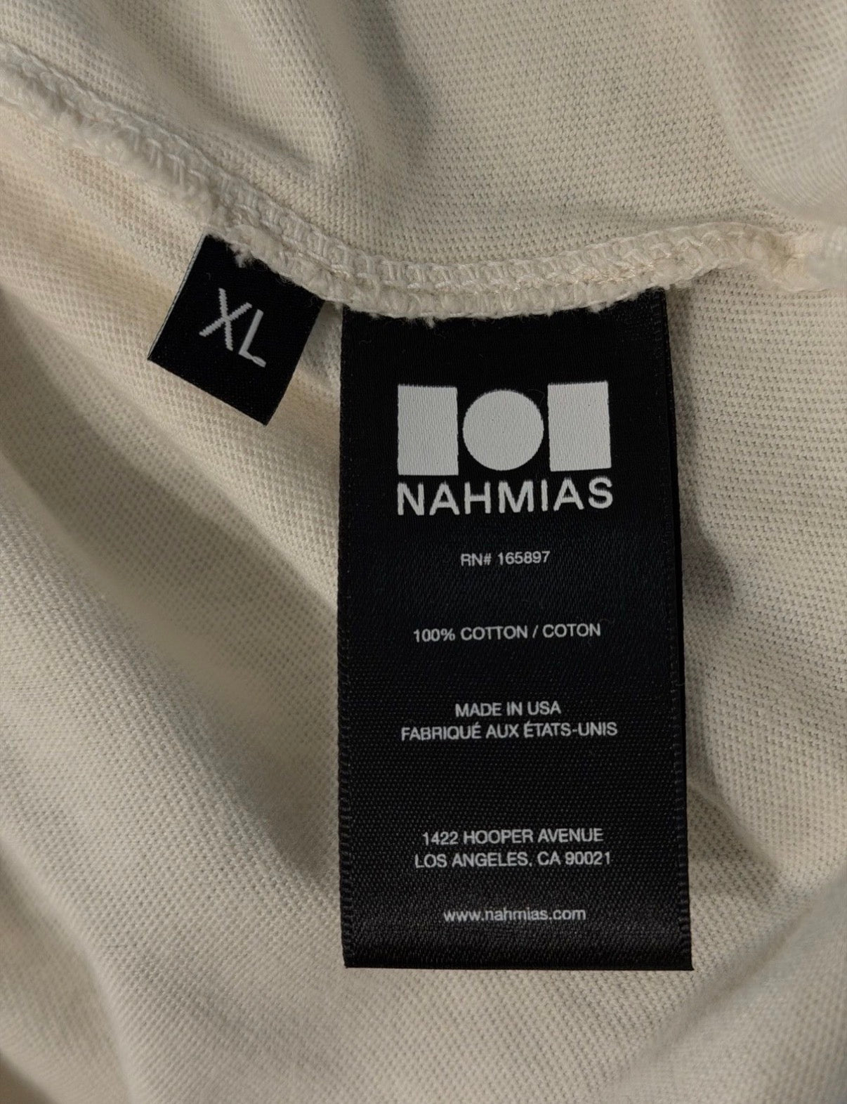 NAHMIAS SI HEMP GRAPHIC T-SHIRT