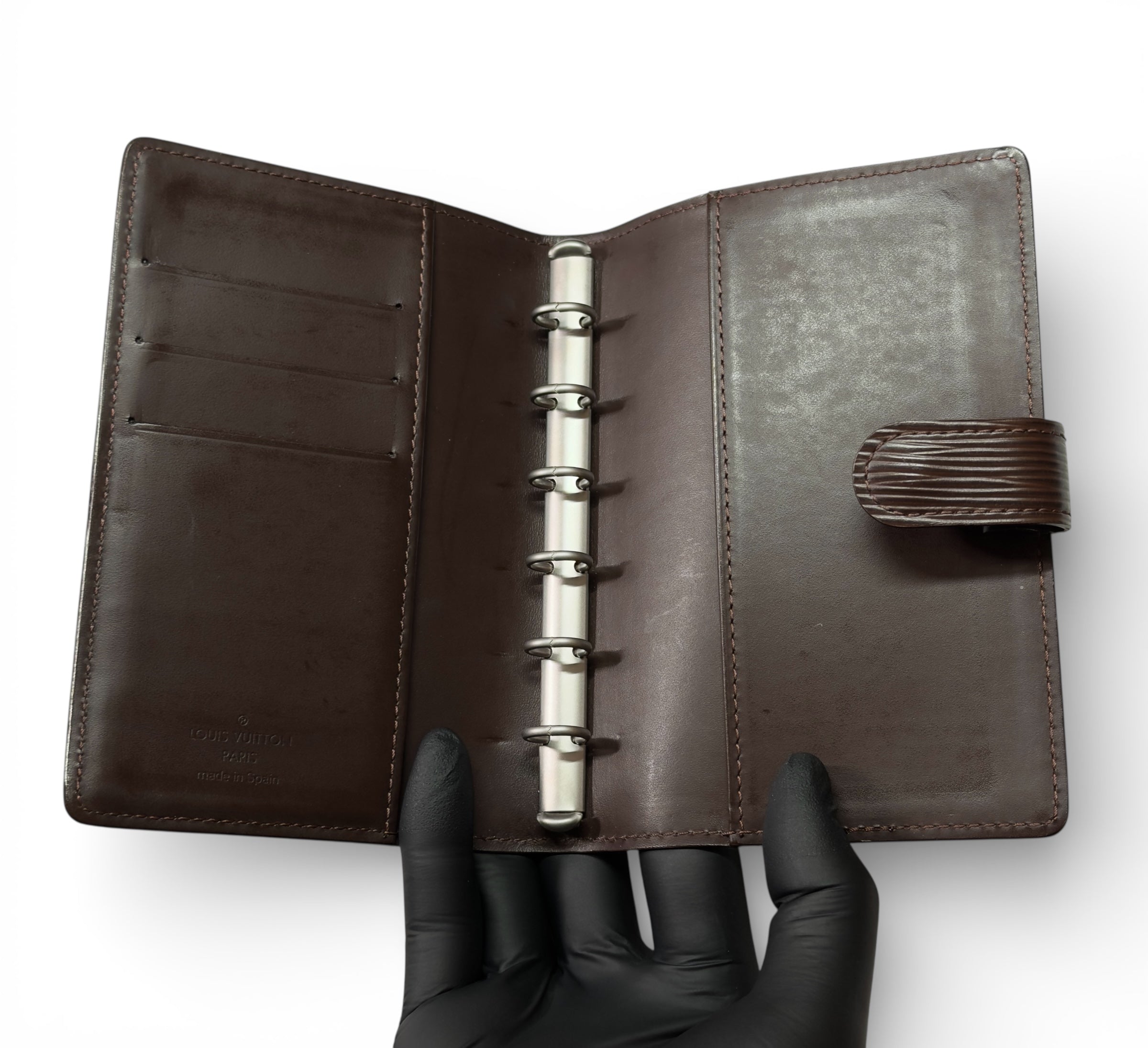 LOUIS VUITTON EPI AGENDA BIFOLD WALLET