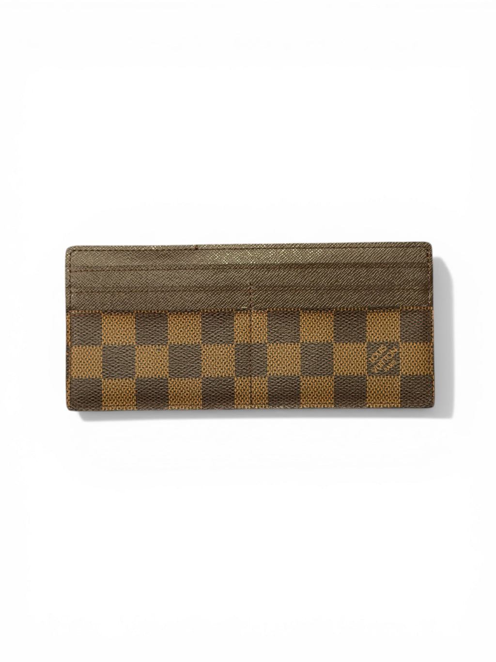 LOUIS VUITTON DAMIER EBENE LONG ID CARD HOLDER