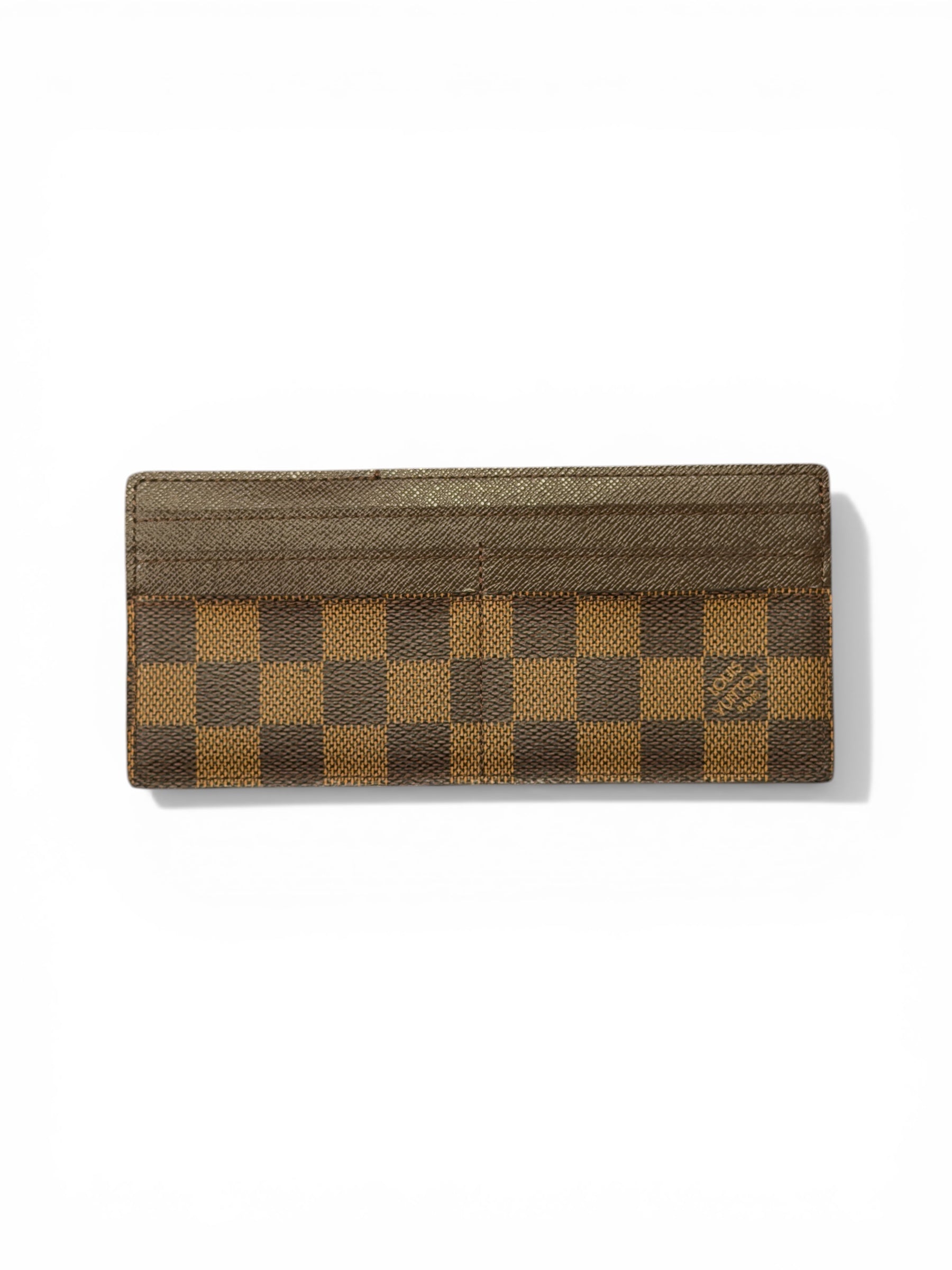 LOUIS VUITTON DAMIER EBENE LONG ID CARD HOLDER