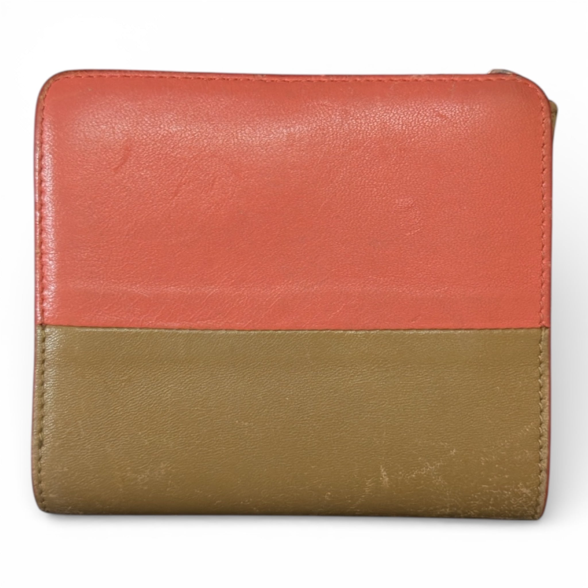 CELINE BICOLOUR COMPACT WALLET