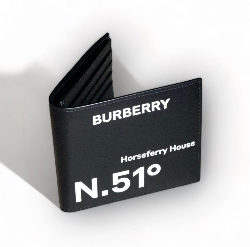 BURBERRY COORDINATES PRINT BIFOLD WALLET
