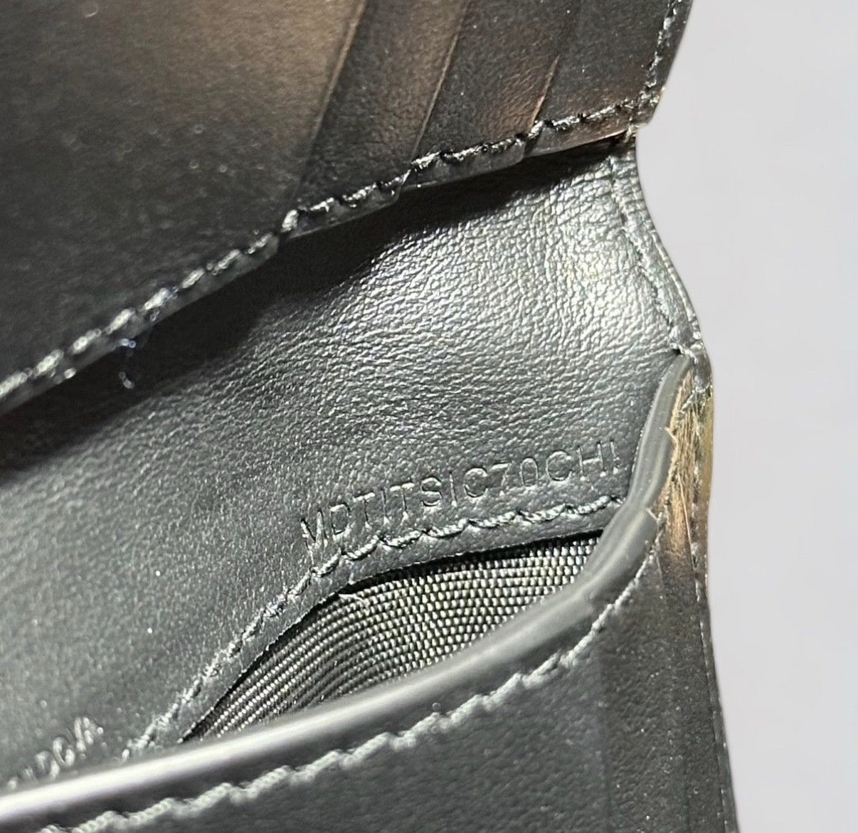 BURBERRY CHECK SLIM BIFOLD WALLET