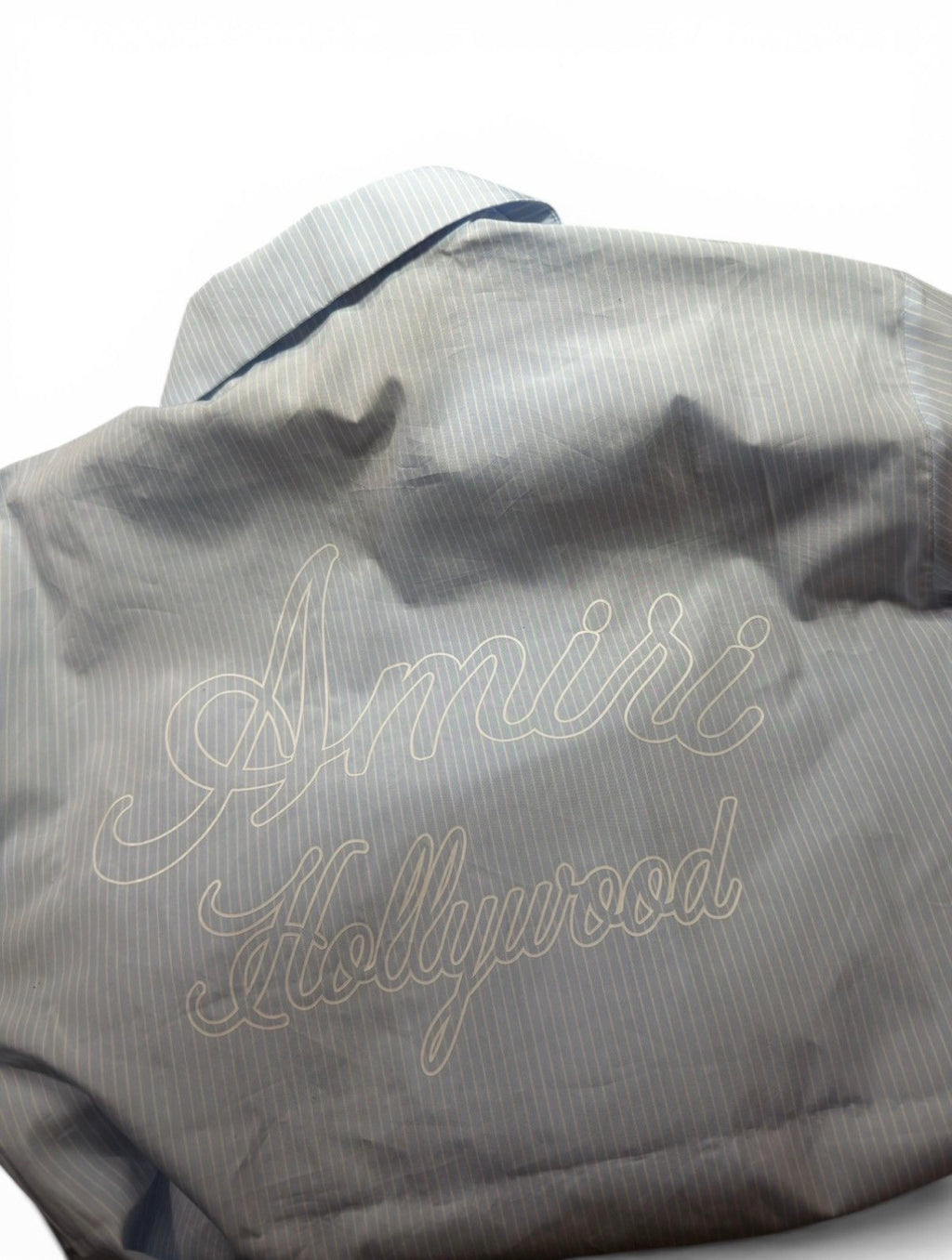 AMIRI STARBURST POPLIN CAMP SHIRT