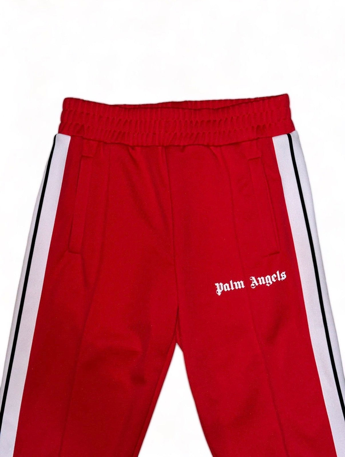 PALM ANGELS LOGO-PRINT TRACK PANT