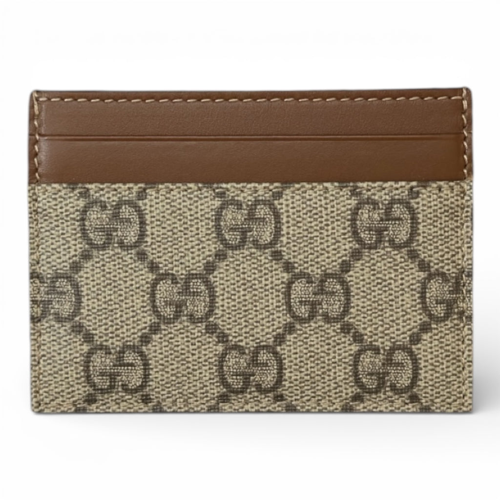 GUCCI GG EMBLEM CARD CASE