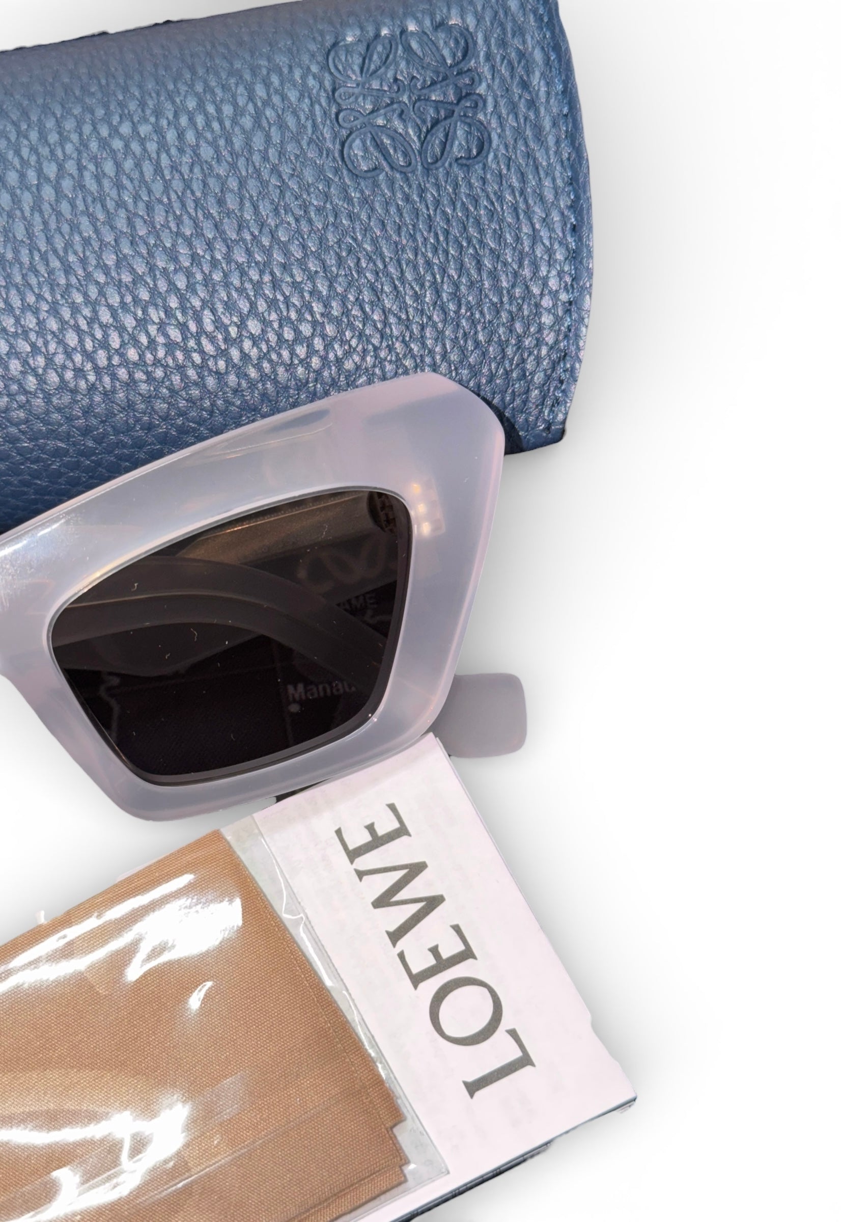 LOEWE BEVELED CATEYE SUNGLASSES