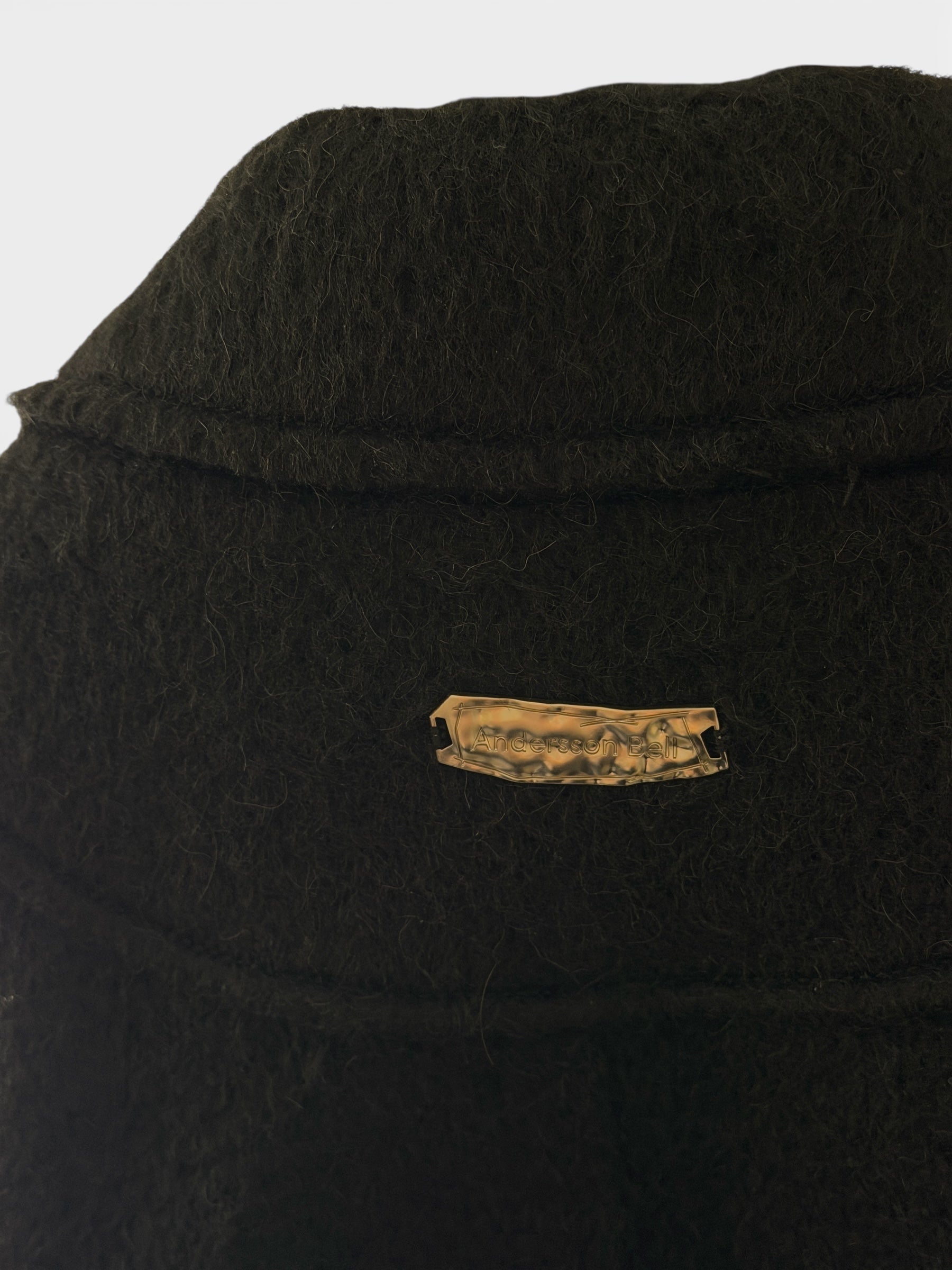 ANDERSSON BELL ZIBELINE SHAGGY WOOL MELTON COAT