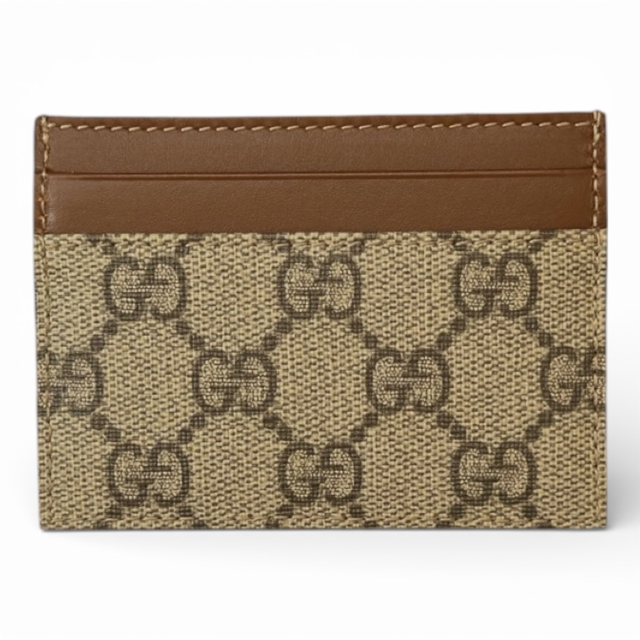 GUCCI GG EMBLEM CARD CASE