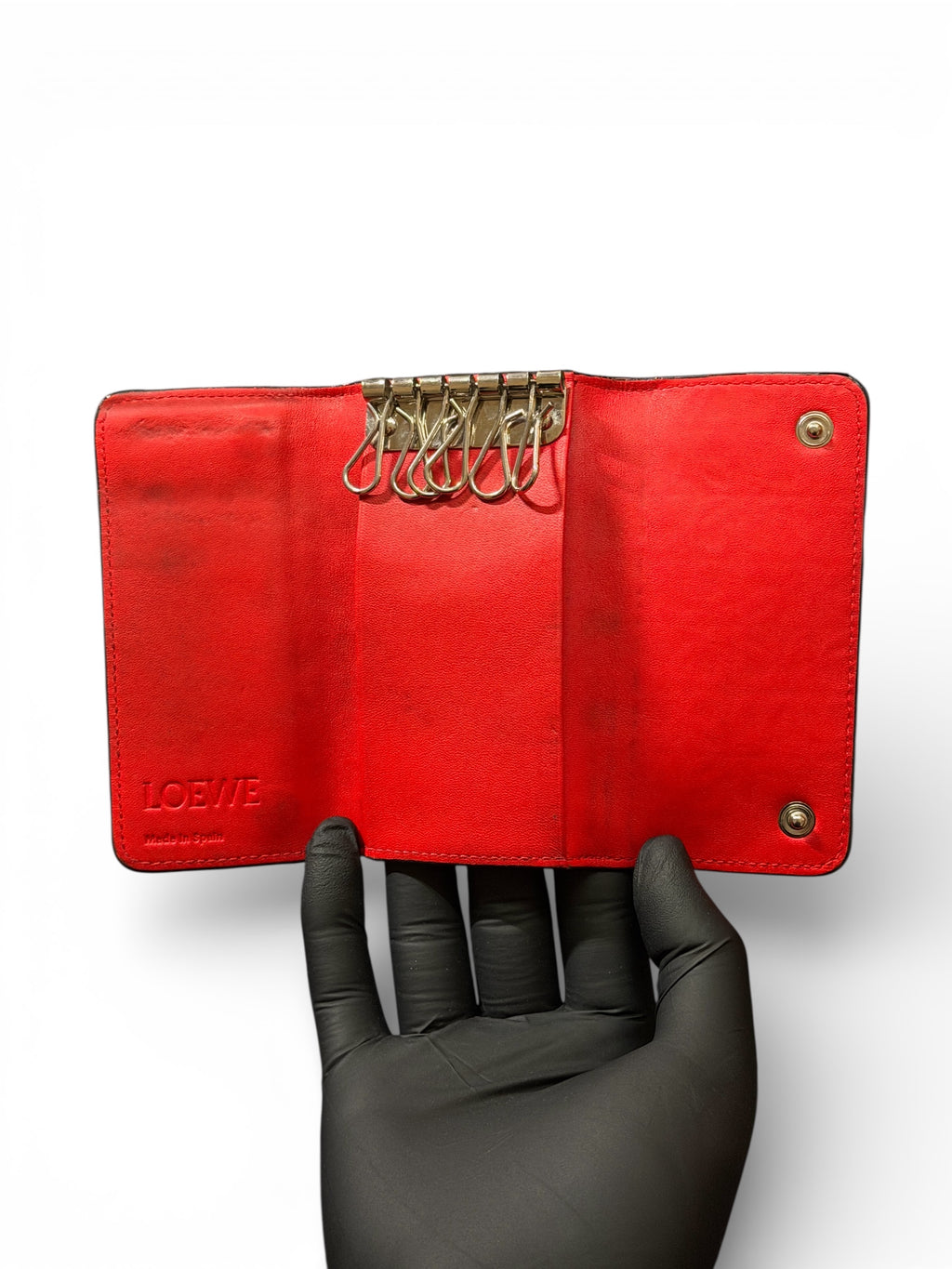 LOEWE 6-RING ANAGRAM KEY WALLET