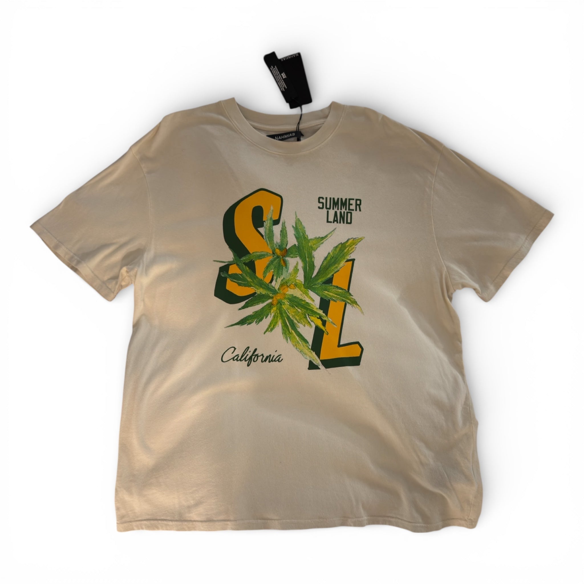 NAHMIAS SI HEMP GRAPHIC T-SHIRT