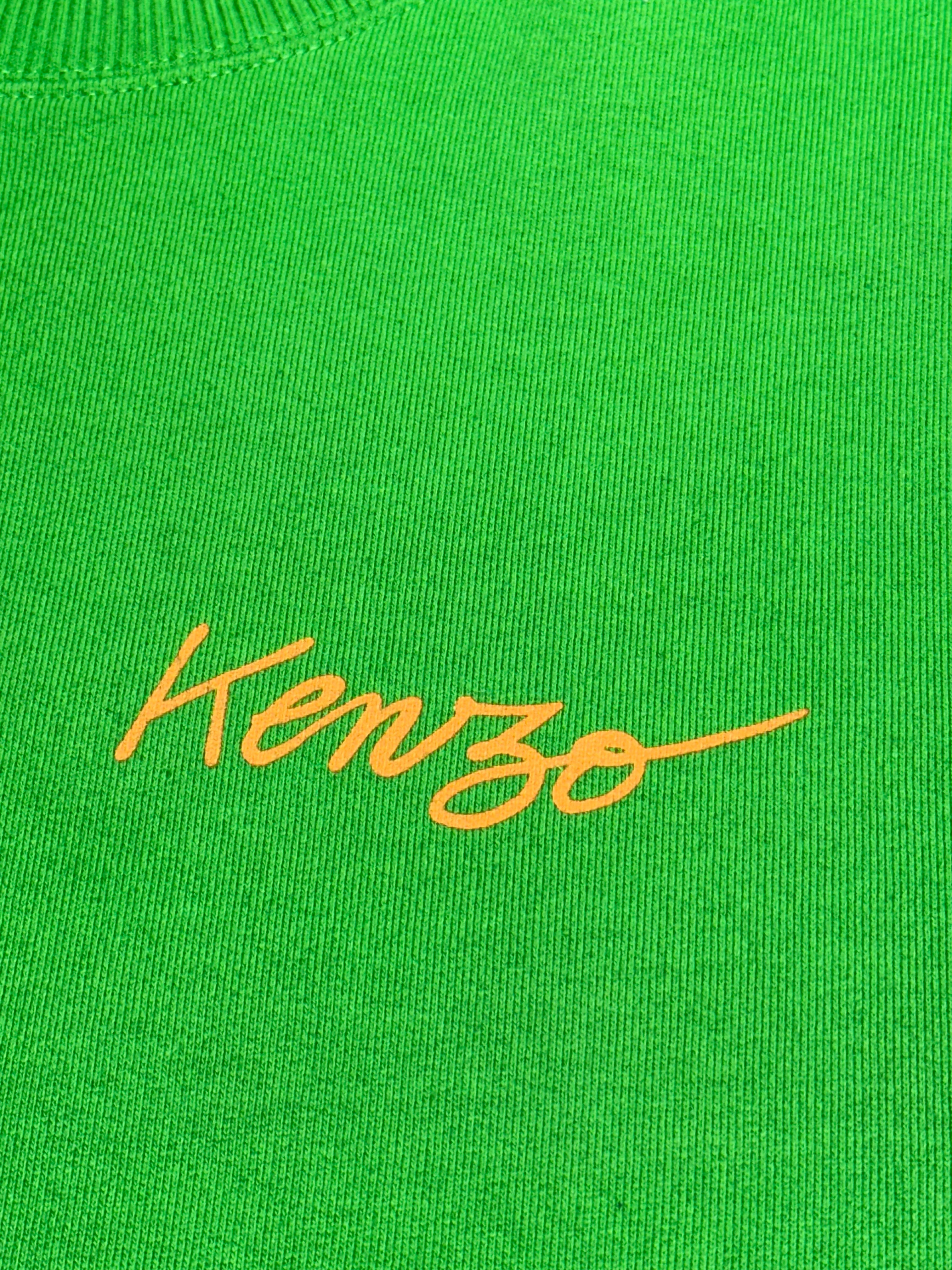 Kenzo Floral Printed Crewneck Sweater