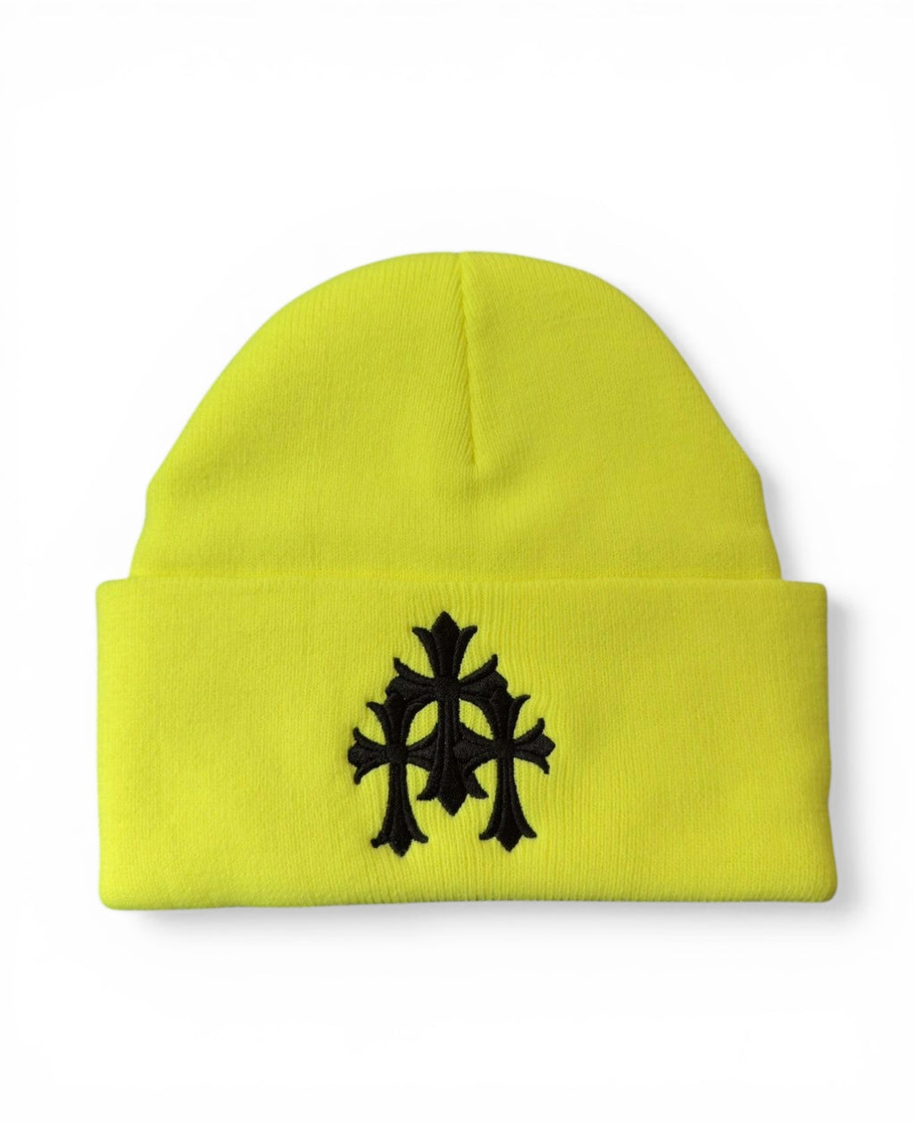 CHROME HEARTS CROSS ACRYLIC WATCH CAP